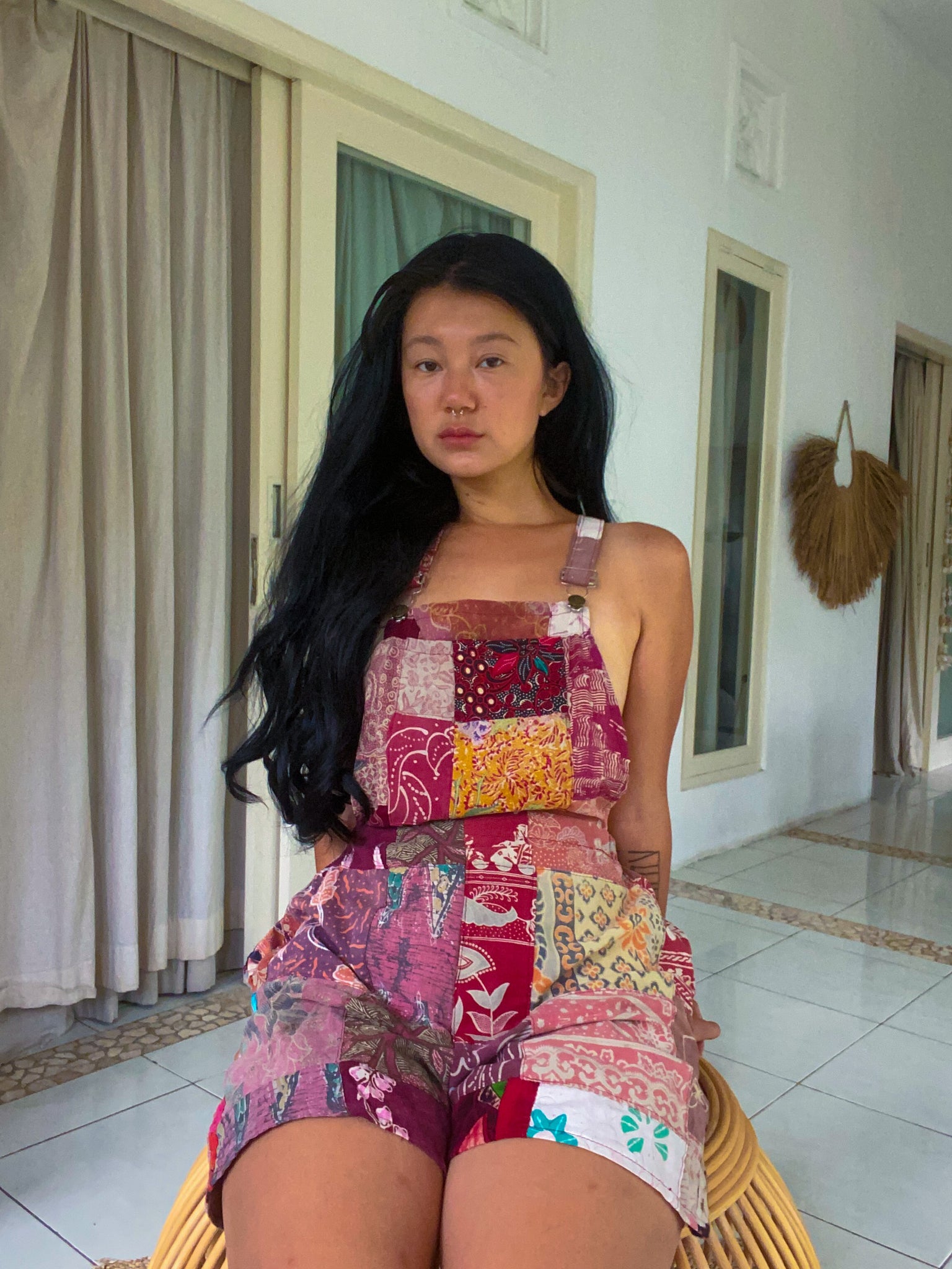 Patchwork Romper
