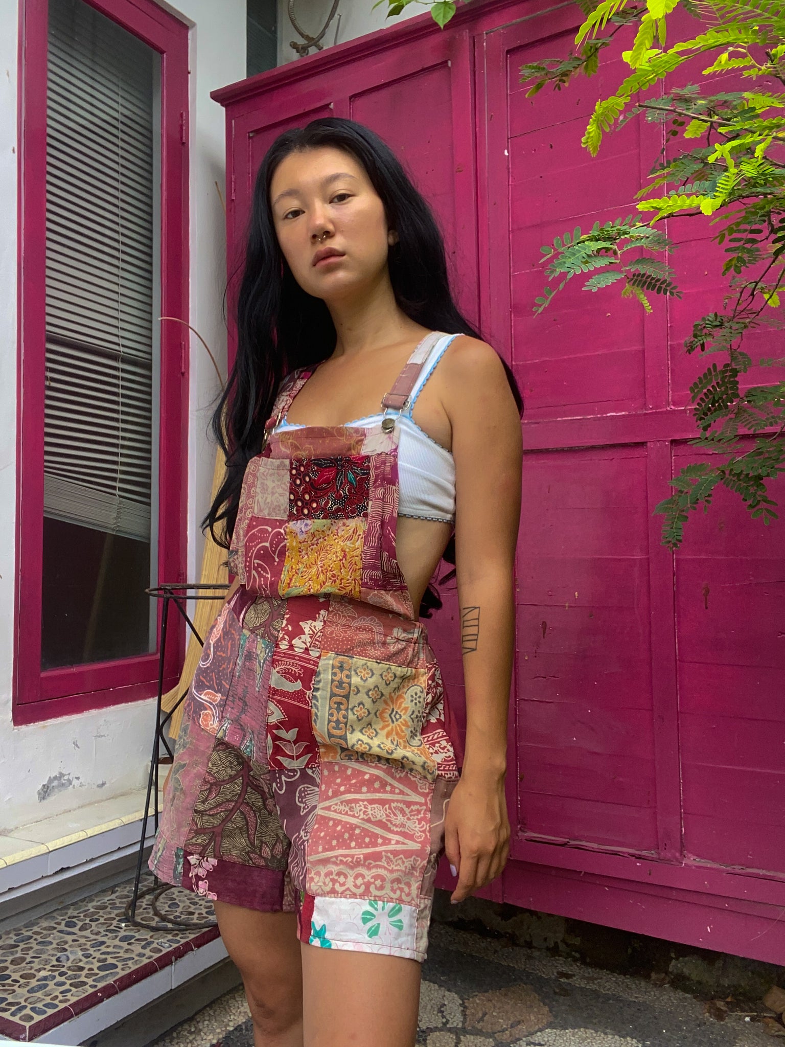 Patchwork Romper