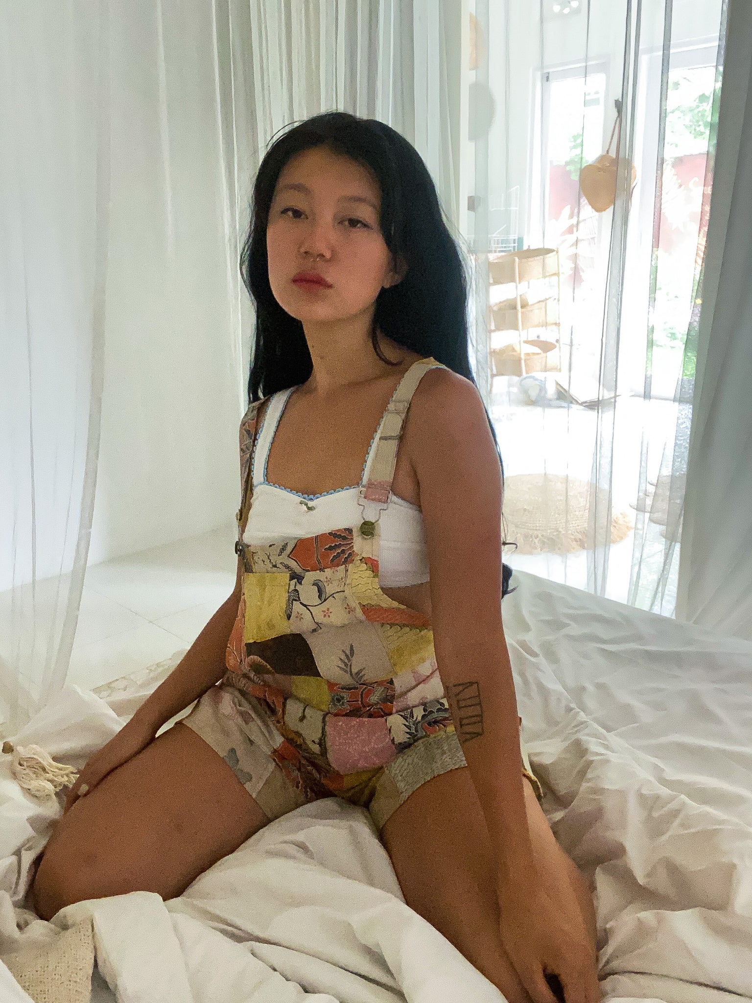 Patchwork Romper