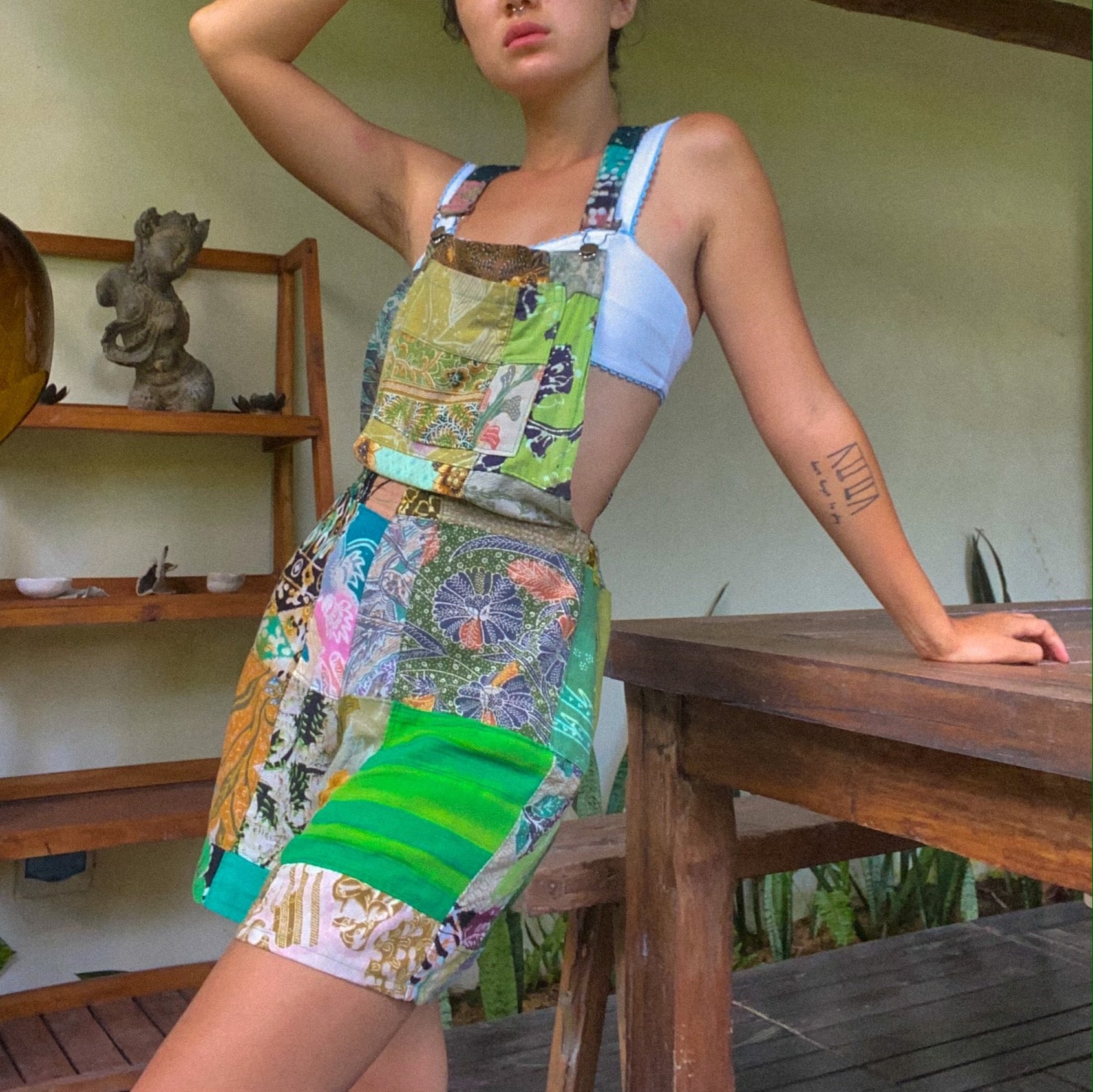 Patchwork Romper