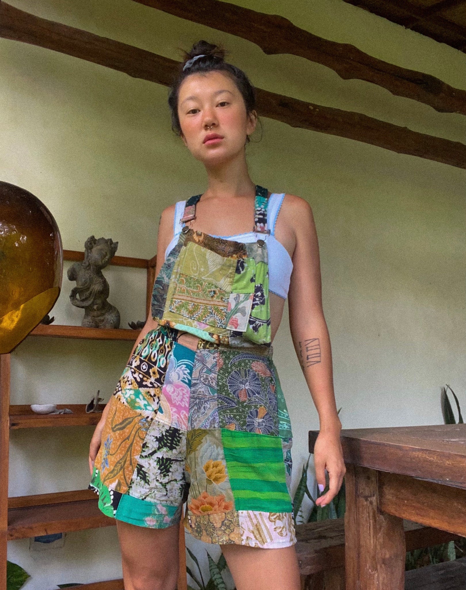 Patchwork Romper