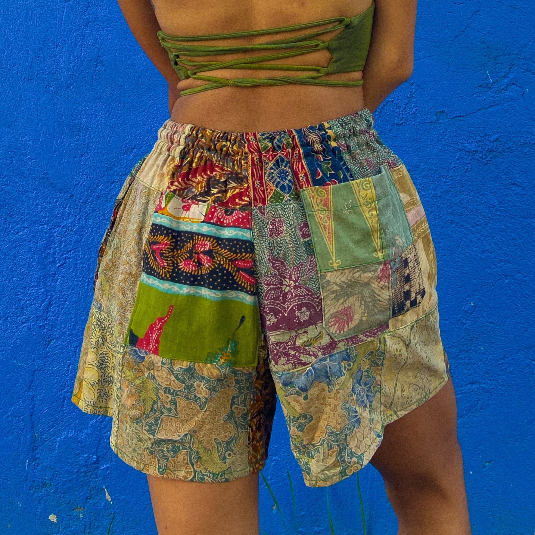 Patchwork Shorts