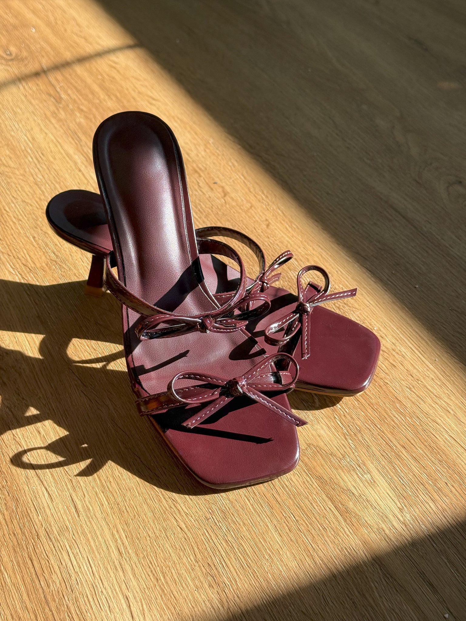 Bow Kitten Heels