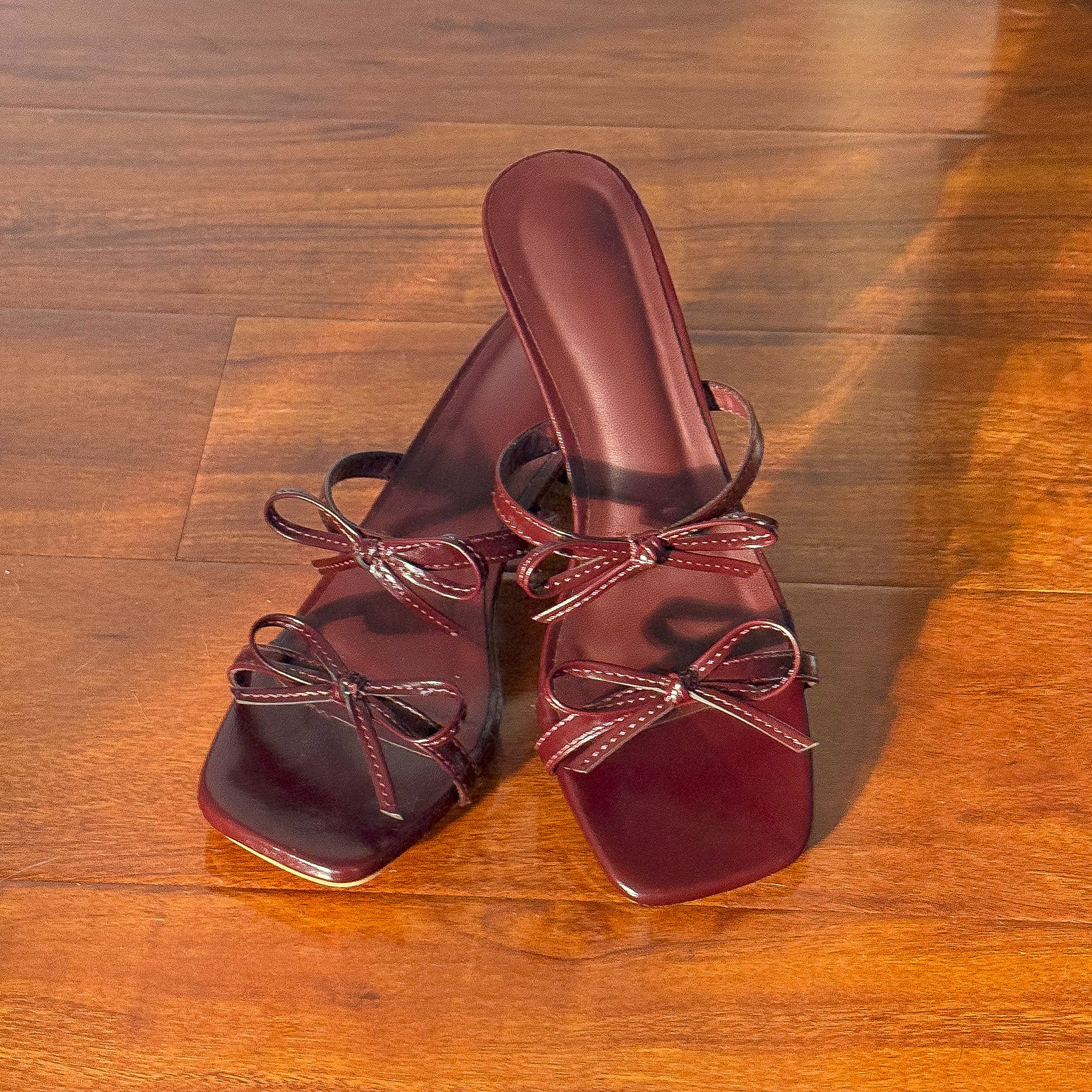 Bow Kitten Heels