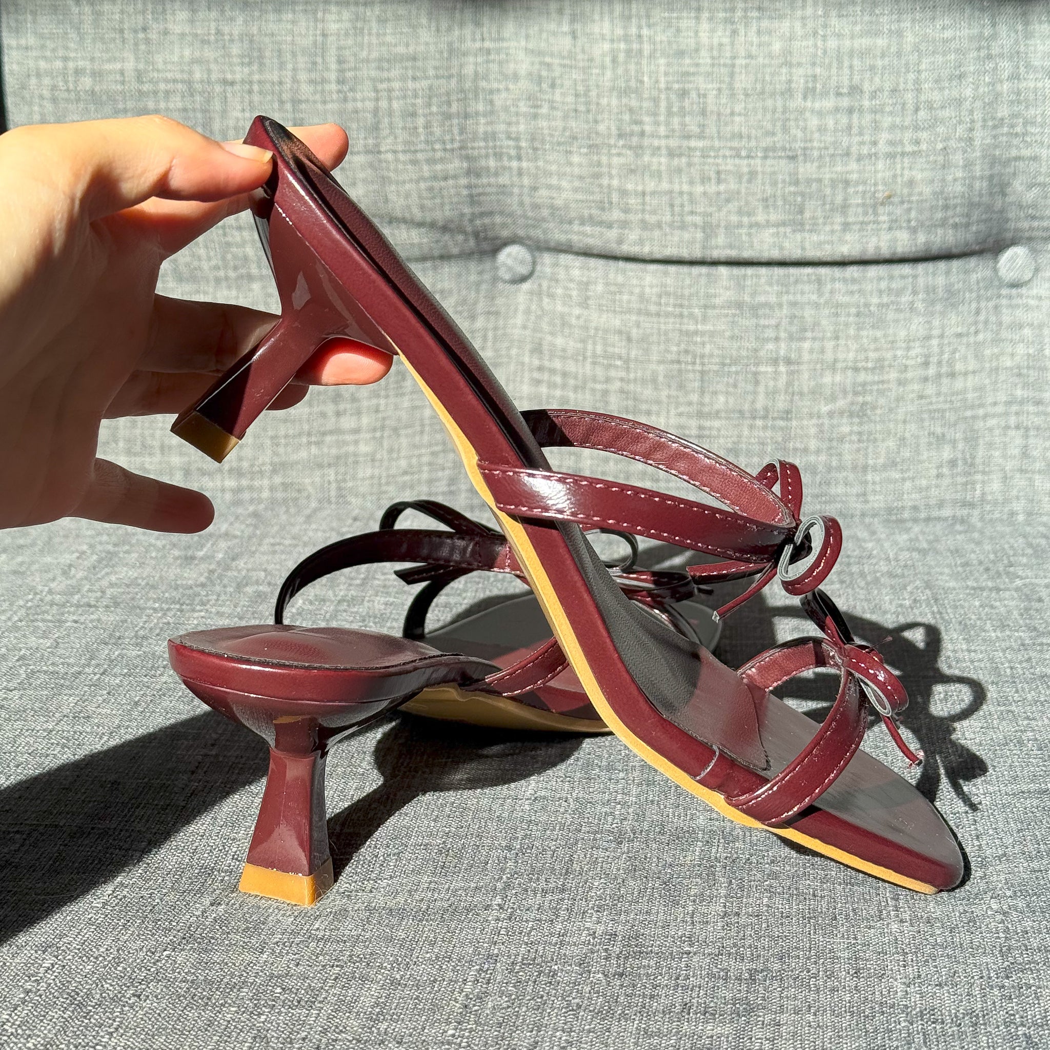 Bow Kitten Heels