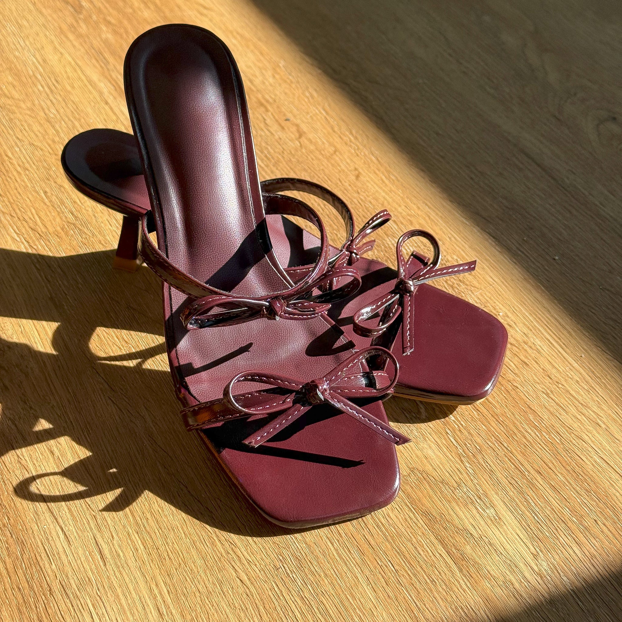 Bow Kitten Heels