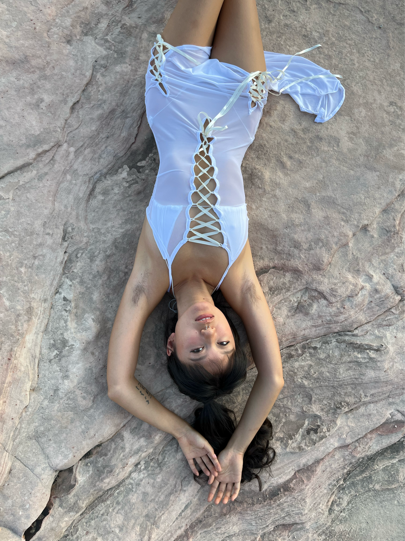 Lace-Up Maxi