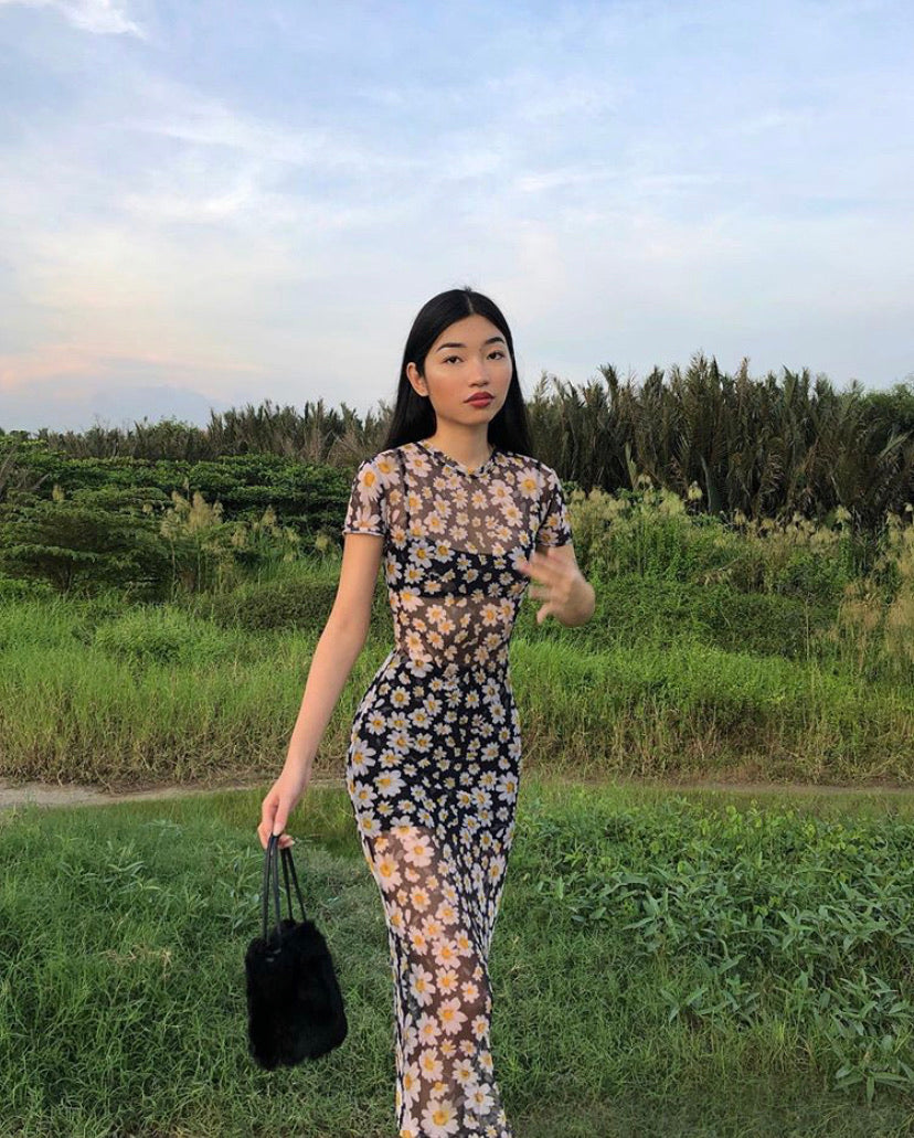 Daisy Maxi Mesh - Ozcult