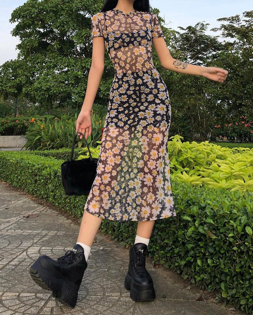 Daisy Maxi Mesh - Ozcult