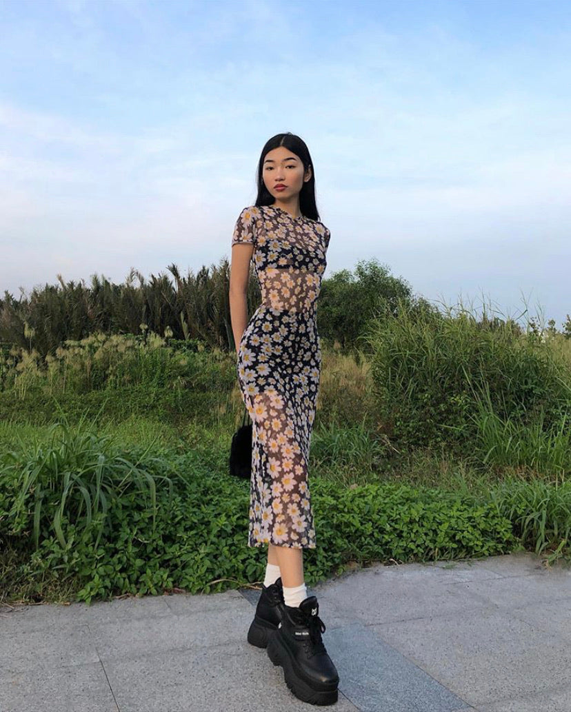 Daisy Maxi Mesh - Ozcult