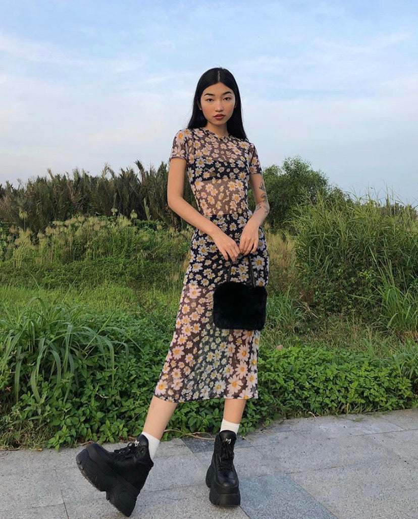 Daisy Maxi Mesh - Ozcult